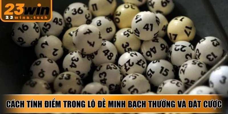 Cách tính điểm trong lô đề minh bạch giữa thưởng và đặt cược
