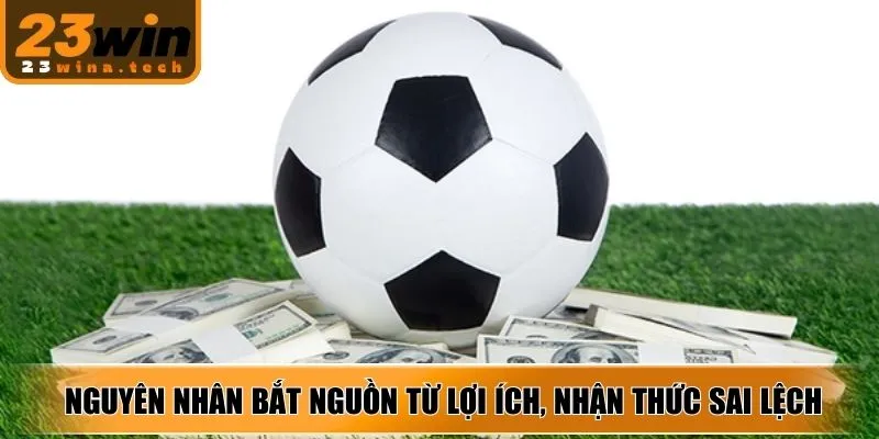 Nguyên nhân bắt nguồn từ lợi ích, nhận thức sai lệch