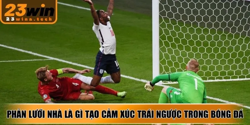 Phản lưới nhà là gì tạo cảm xúc trái ngược trong bóng đá